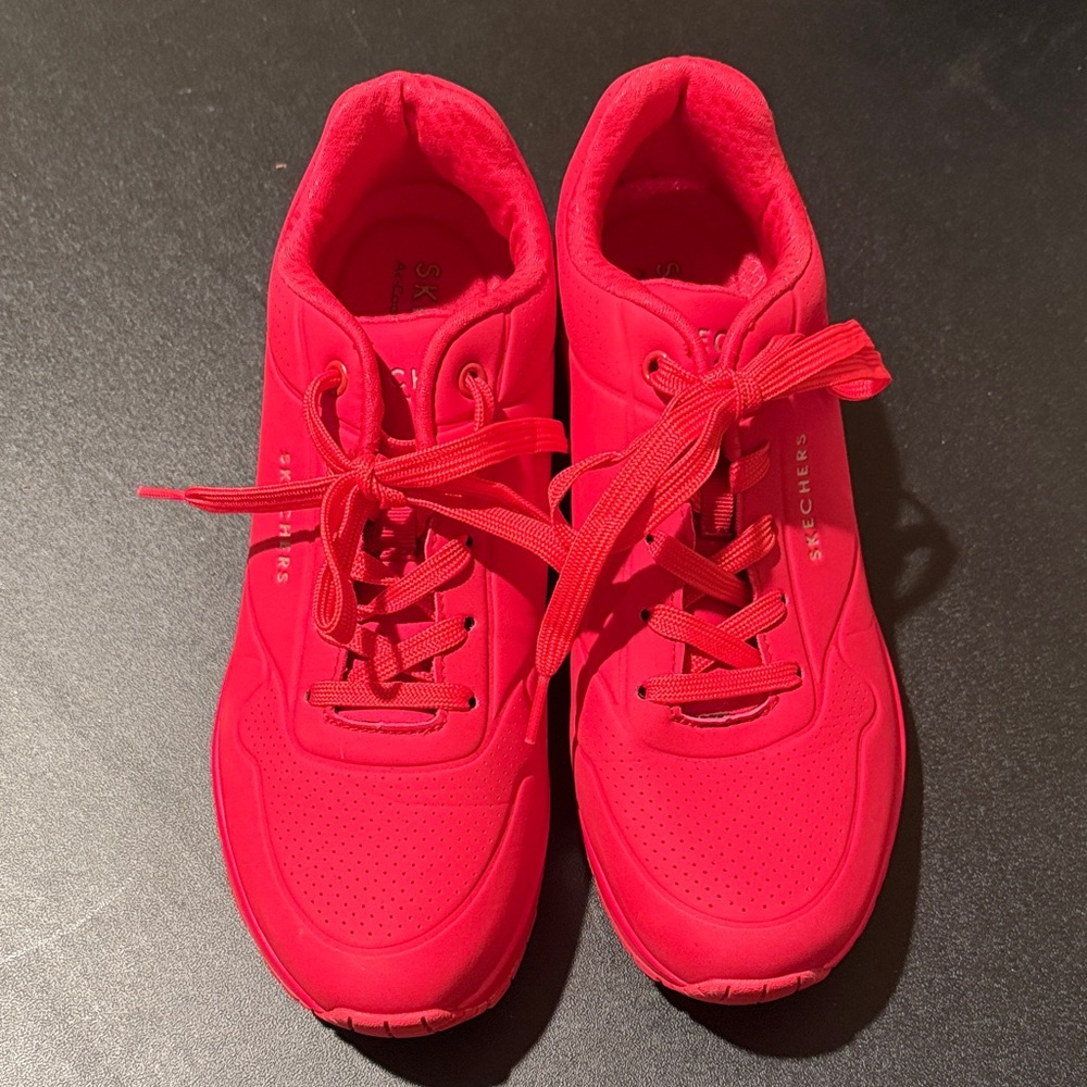 Skechers Women's Bright Red Sneakers